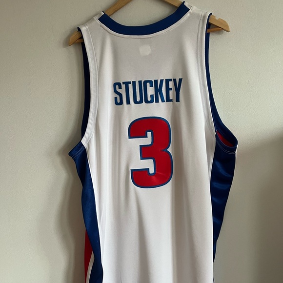 Rodney Stuckey Jersey Detroit Pistons / Authentic / Adidas / Size 48 / XXL - Picture 7 of 10